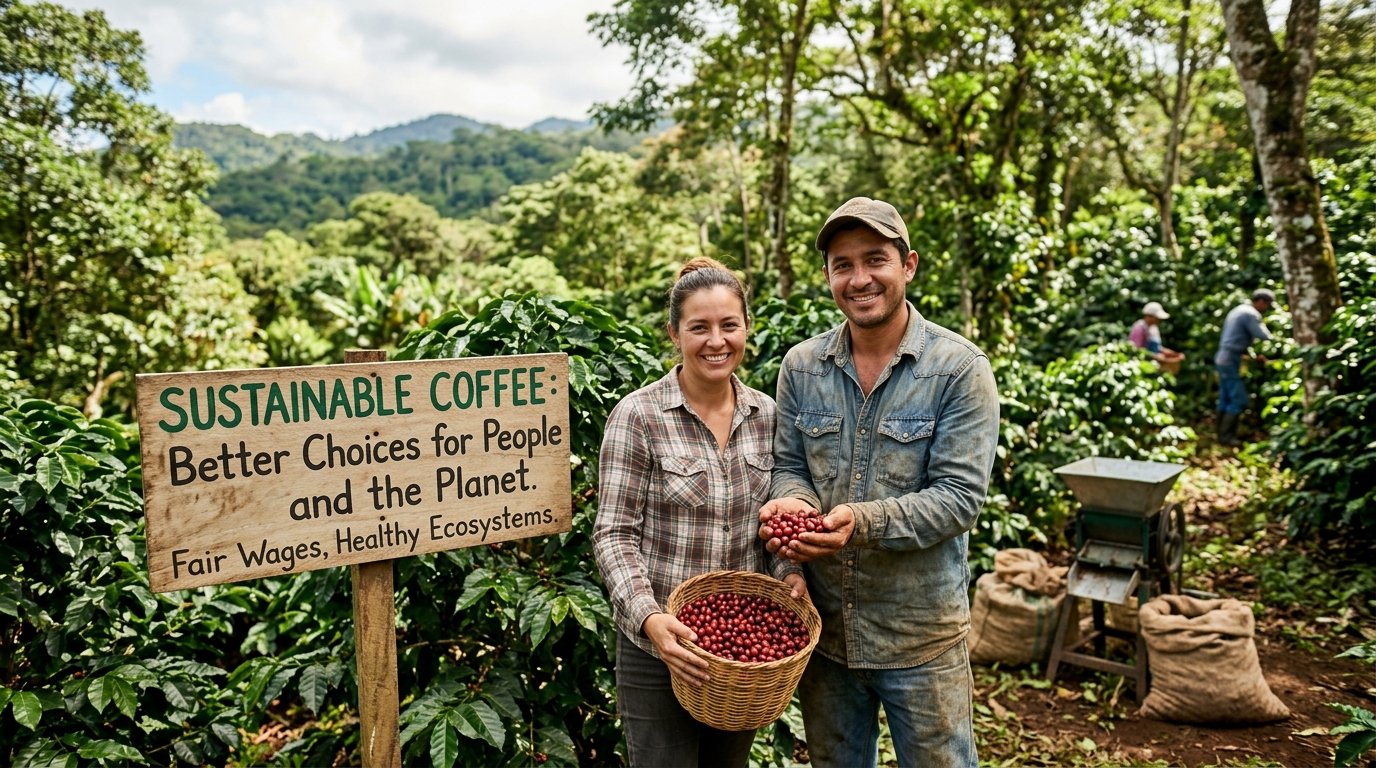 Sustainable Coffee: Better Choices for People and the Planet